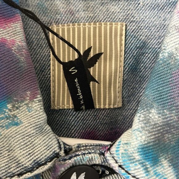 One Teaspoon Tye Dye Jeans Jacket(Size Small) - Picture 5 of 7